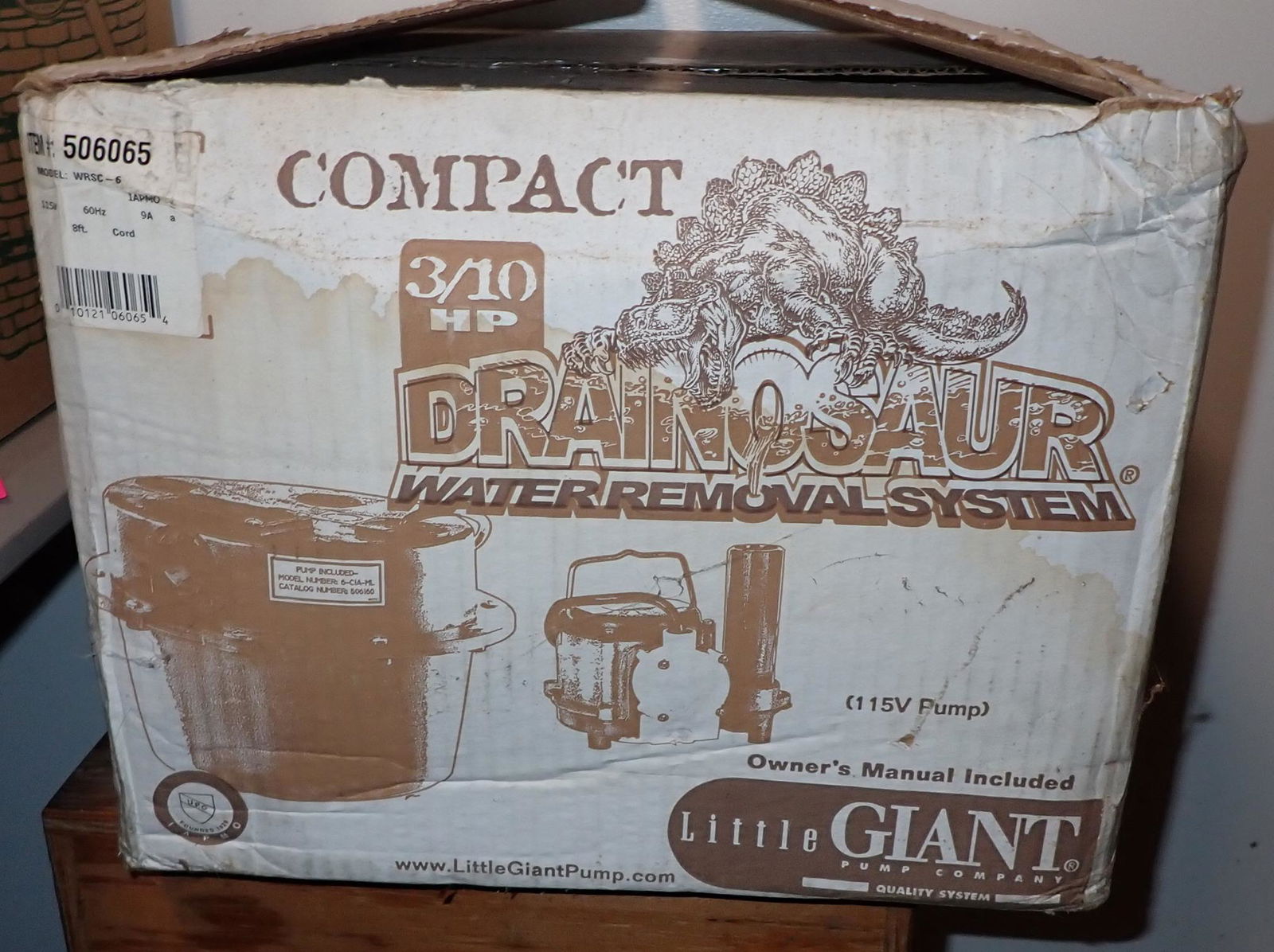 Little Giant Drainosaur Water Removal System (1 of 2)