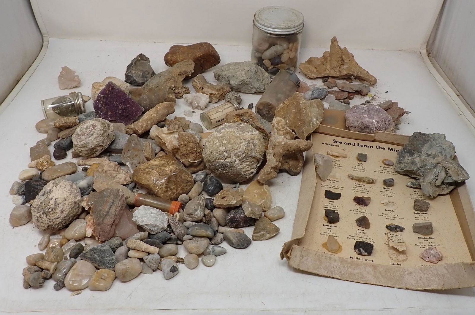 Rocks Minerals Fossils: Getting all pictured