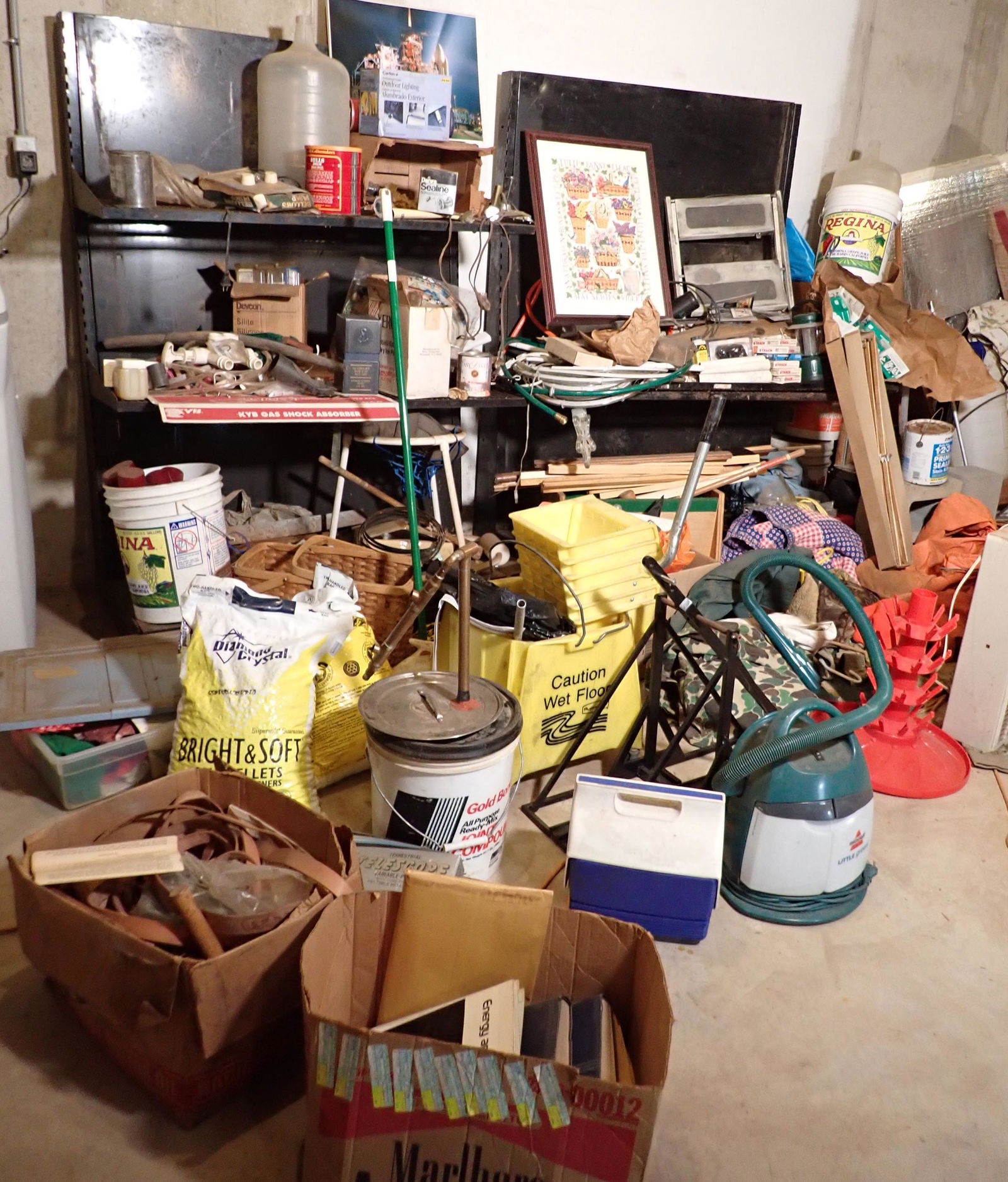 Shelving Units & Partial Basement Contents (1 of 15)