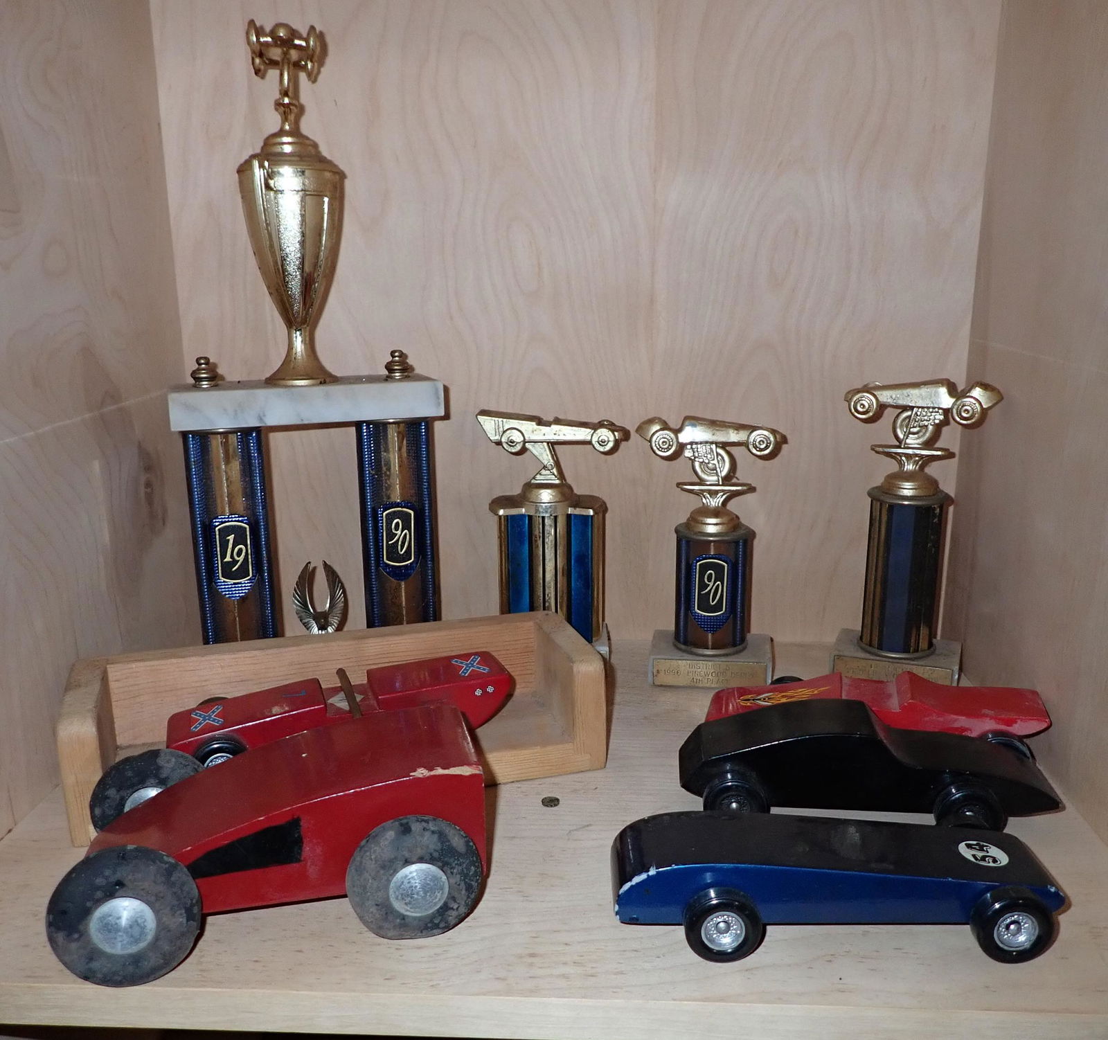 Vintage Soap Box Derby Cars & Trophies (1 of 2)