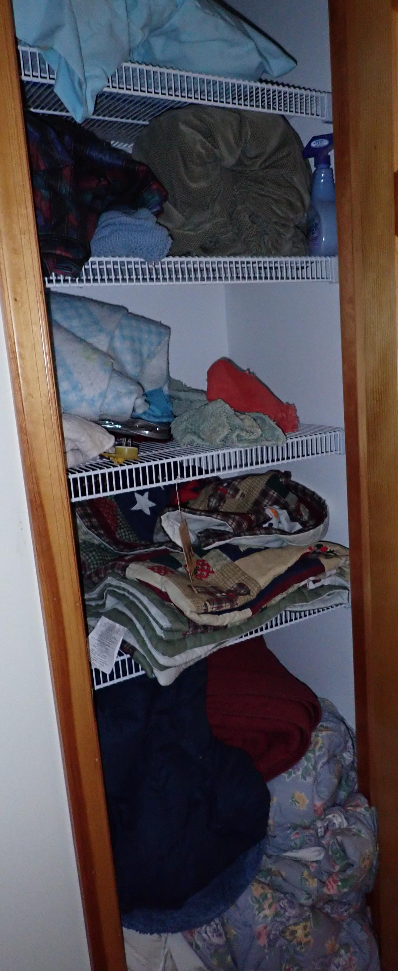 Blankets and Misc Closet Contents (1 of 3)