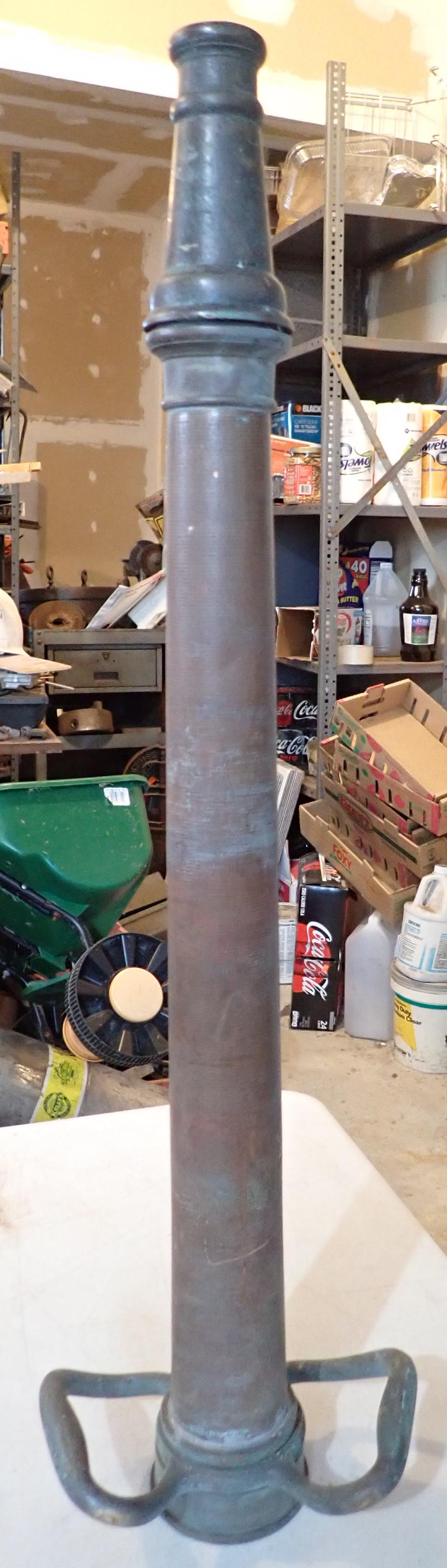 Powhatan Brass Fire Nozzle (1 of 3)