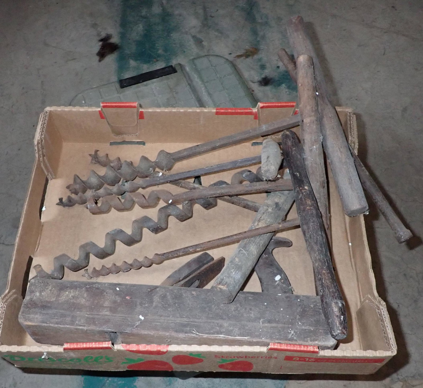 Hand Augers and Plane: Augers and Plane