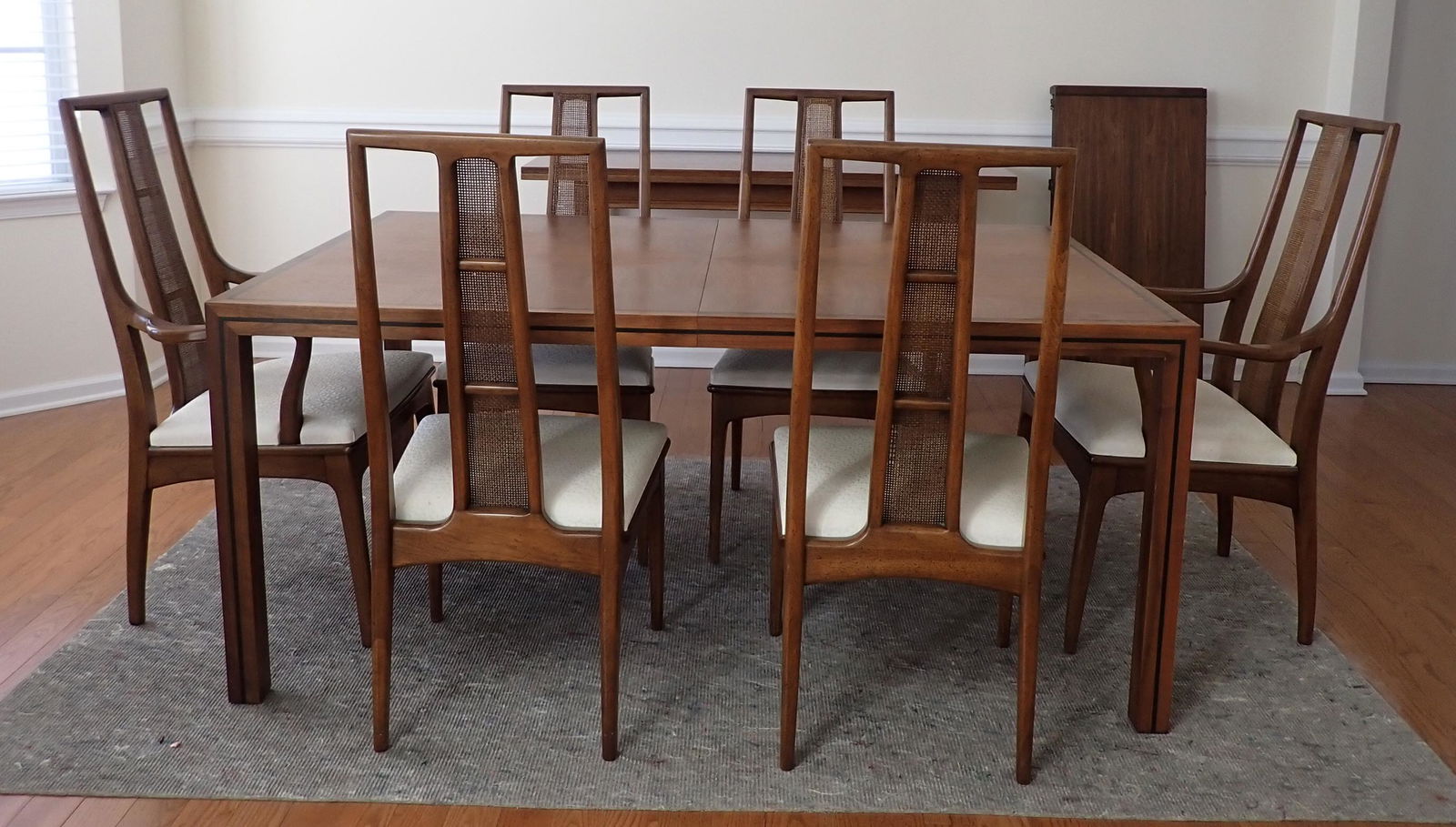 John Stuart Dining Table & 6 Chairs MCM (1 of 17)