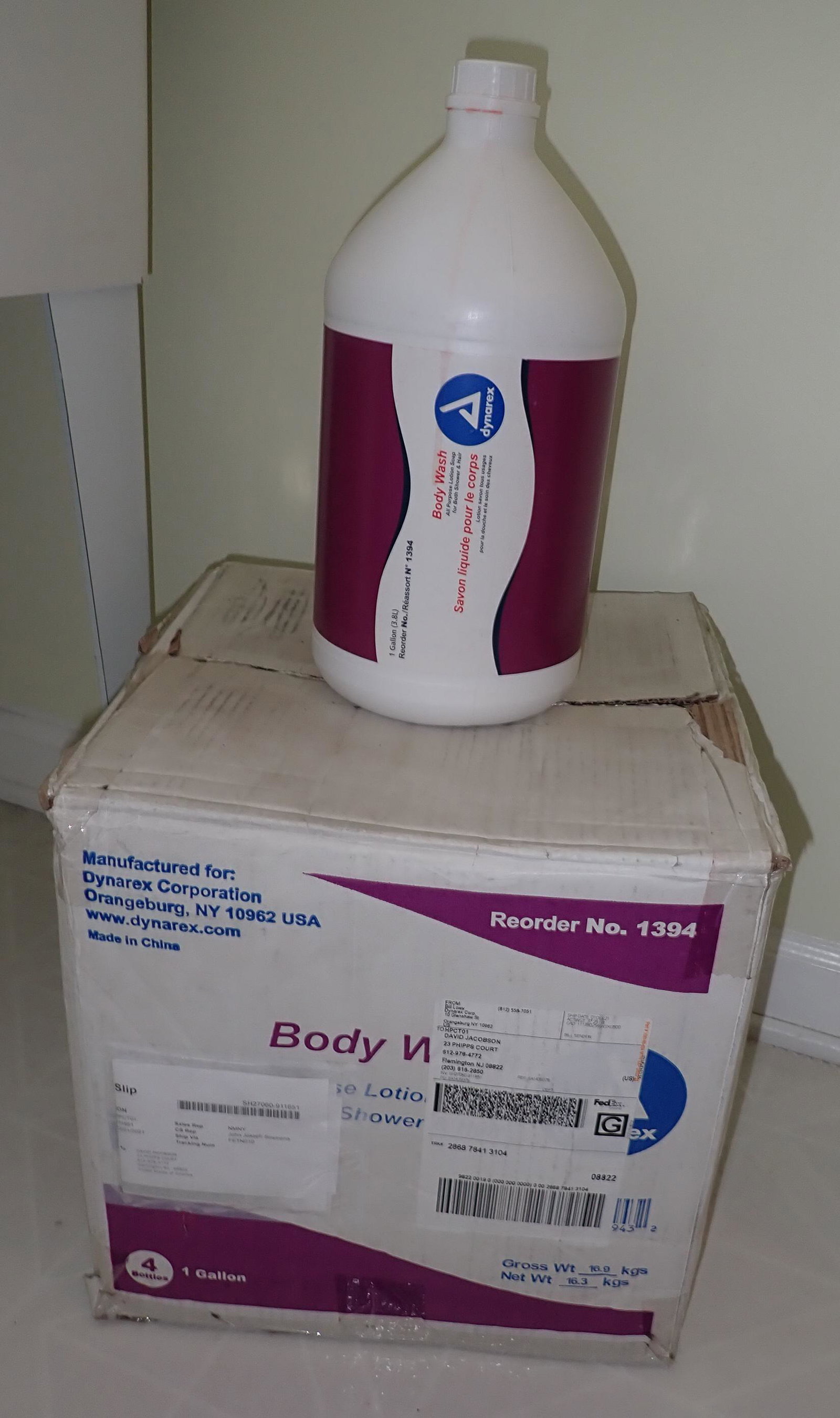 4 Gallons of Body Wash (1 of 2)