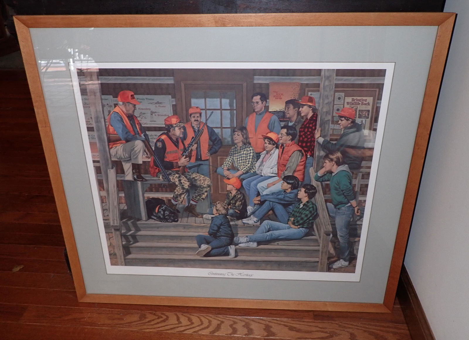 Robert Christie Signed & Numbered Hunting Print (1 of 4)