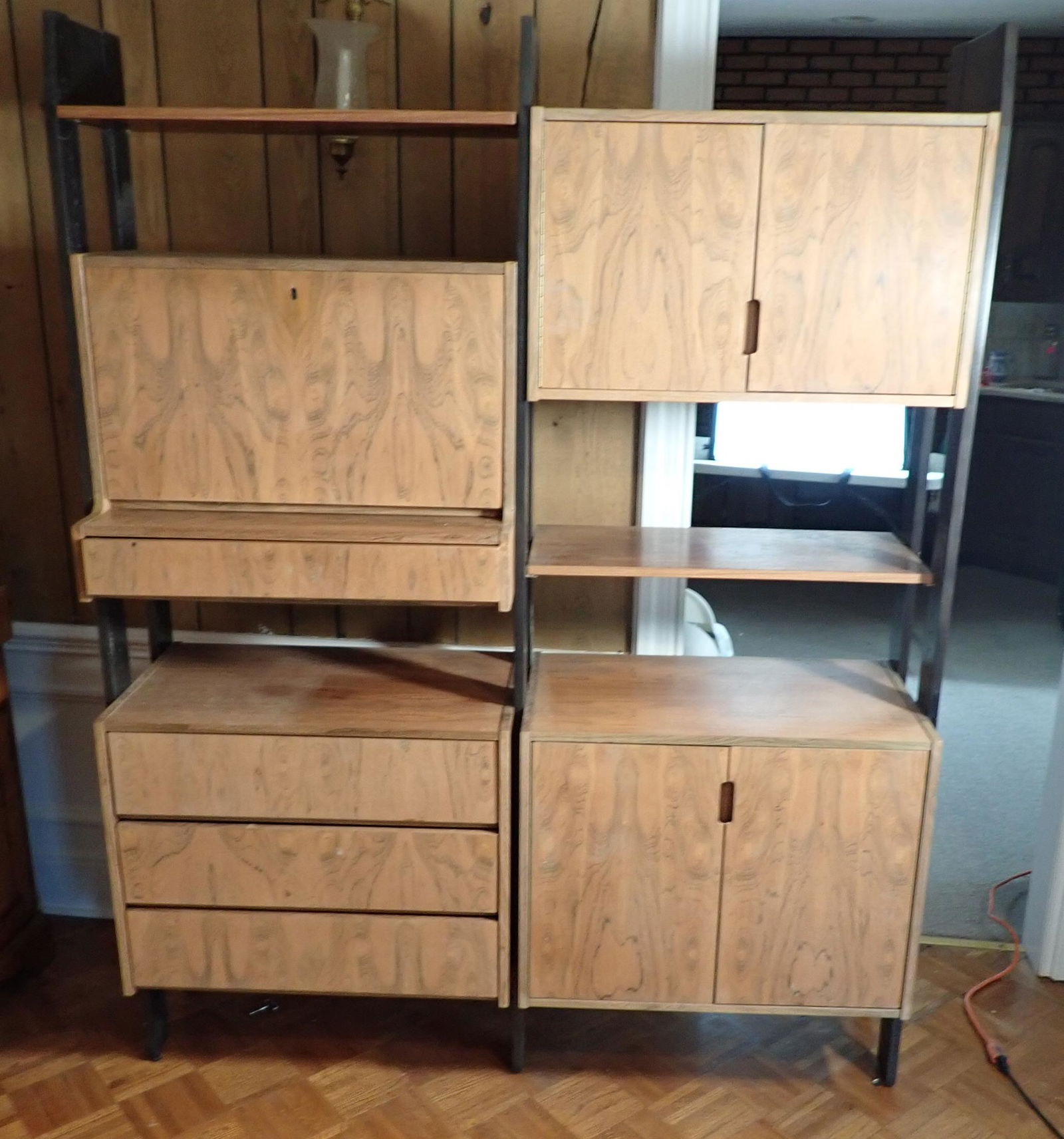 Mid Century Modern Style Wall Unit (1 of 6)