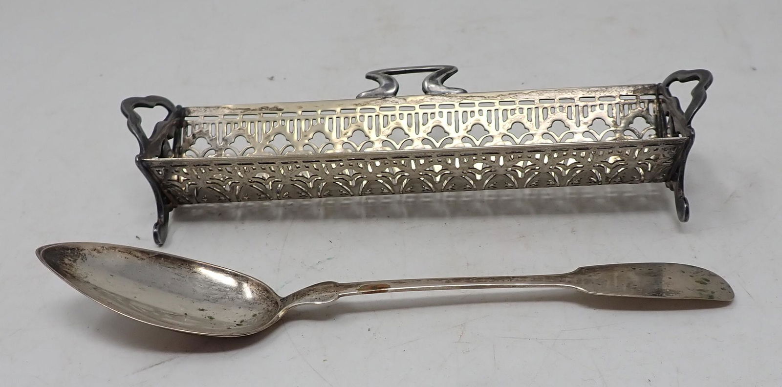 Nickel Silver Tray 750 Spoon (1 of 5)