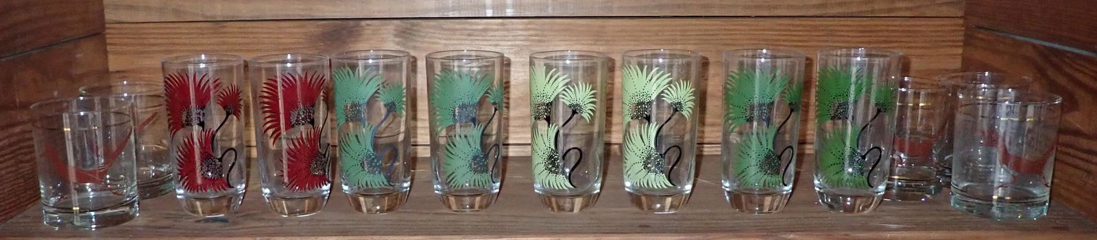 Vintage Pyro Drinking Glasses (1 of 4)