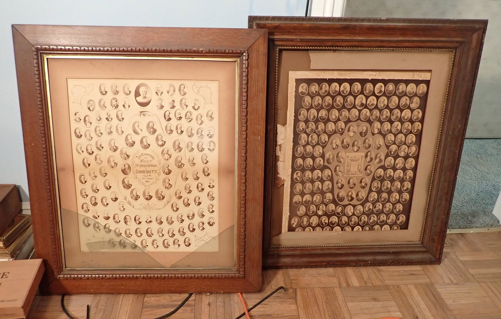 Zschokke Masonic LodgeNo. 202 F&Am Photos: Approx 26 1/2" x 30 1/2".