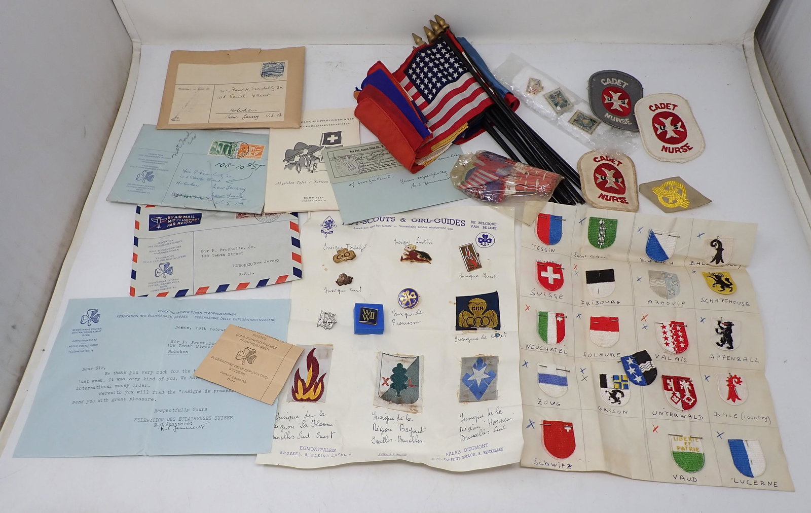 Boy Scout Girl Guides Pins & Patches: Getting all pictured