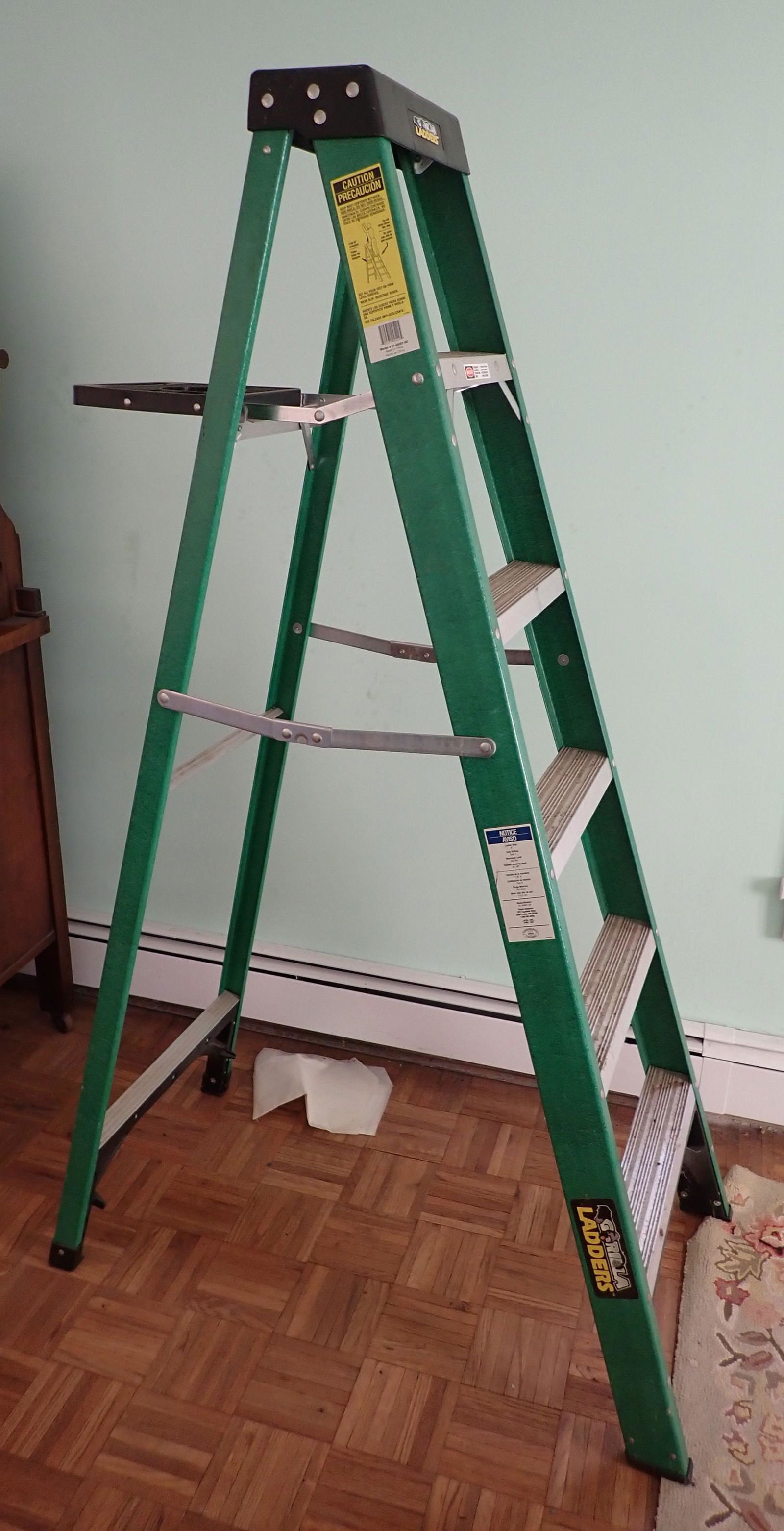Fiberglass 6' Gorilla Ladder (1 of 2)