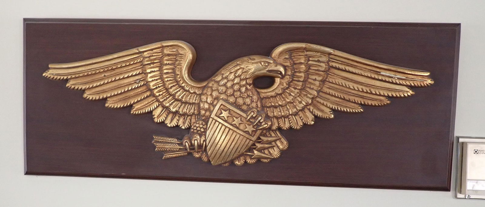 Patriotic Eagle Plaque (1 of 2)