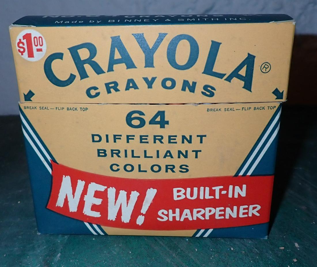 Vintage Crayola No. 64 Crayons (1 of 3)