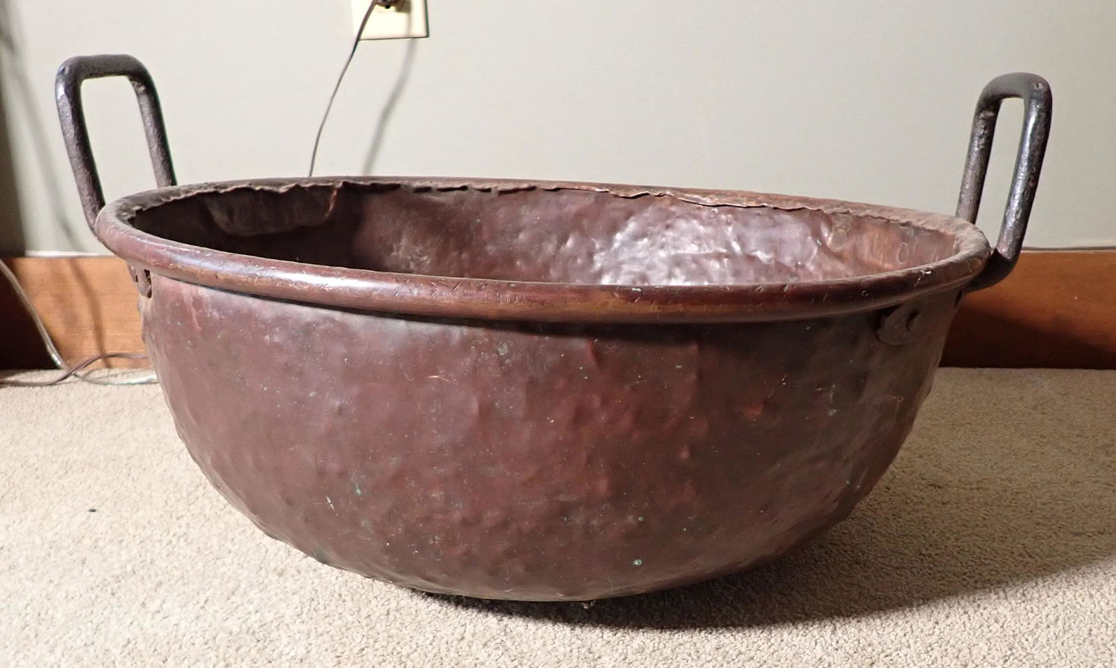 Antique Copper Apple Butter Kettle (1 of 8)