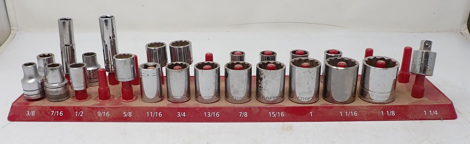 Craftsman & Misc 1/2" 3/8" Drive Sockets (1 of 3)