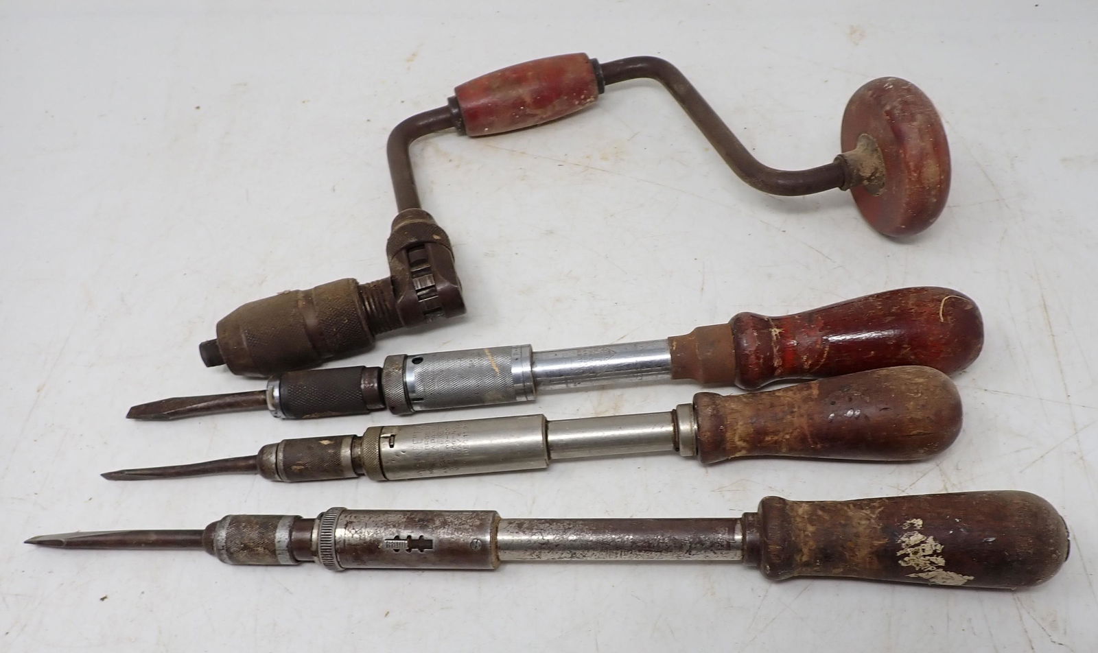 Drill Brace Yankee 30a & Miller Falls Rachet Drivers (1 of 3)