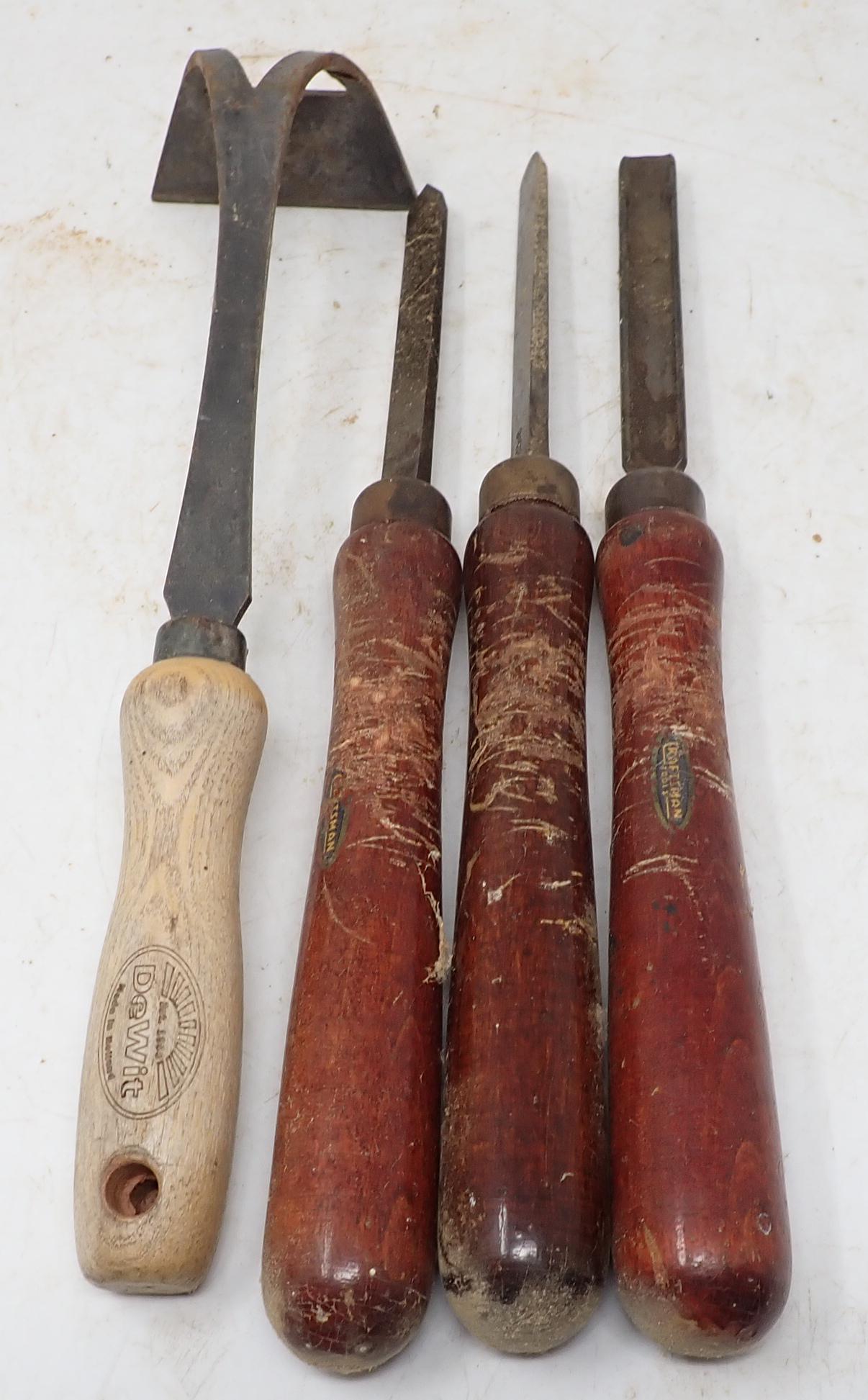 Craftsman & Dewit Wood Turning Tools (1 of 2)