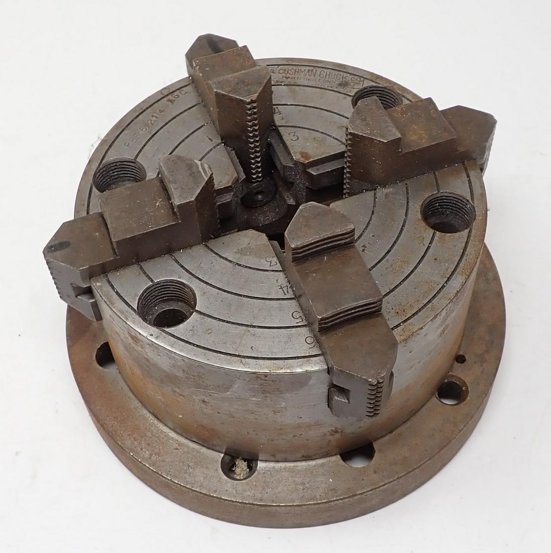 Cushman 6" Lathe Chuck (1 of 7)
