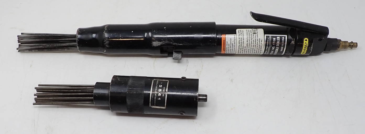 Central Pneumatic Air Needle Scaler & Attachment