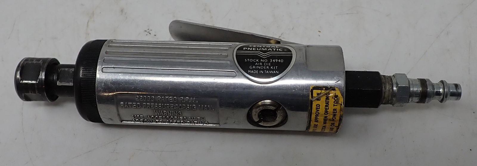 Central Pneumatic Air Die Grinder 1/4" (1 of 2)