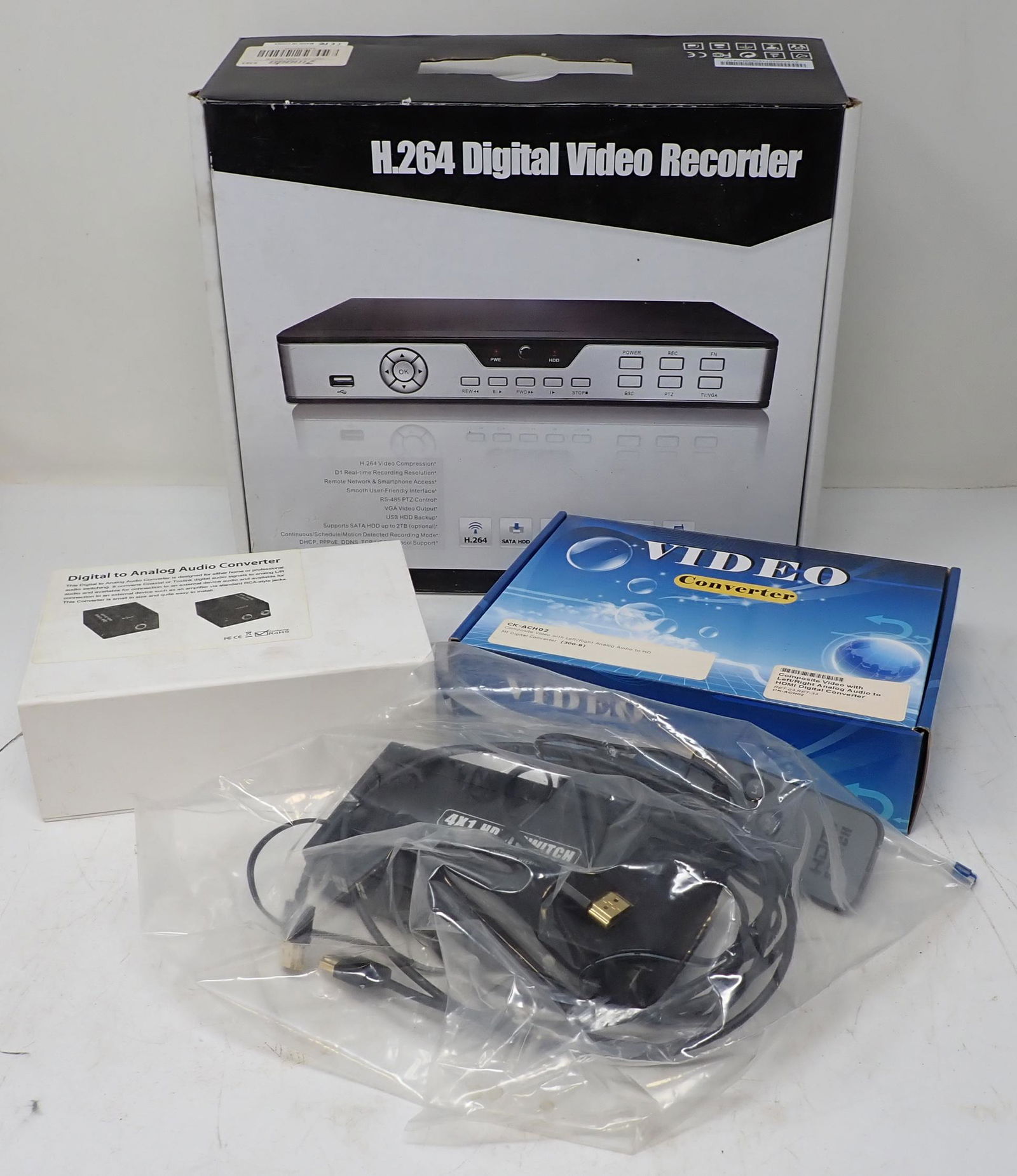H.264 Digital Video Recorder Converter & Misc (1 of 3)