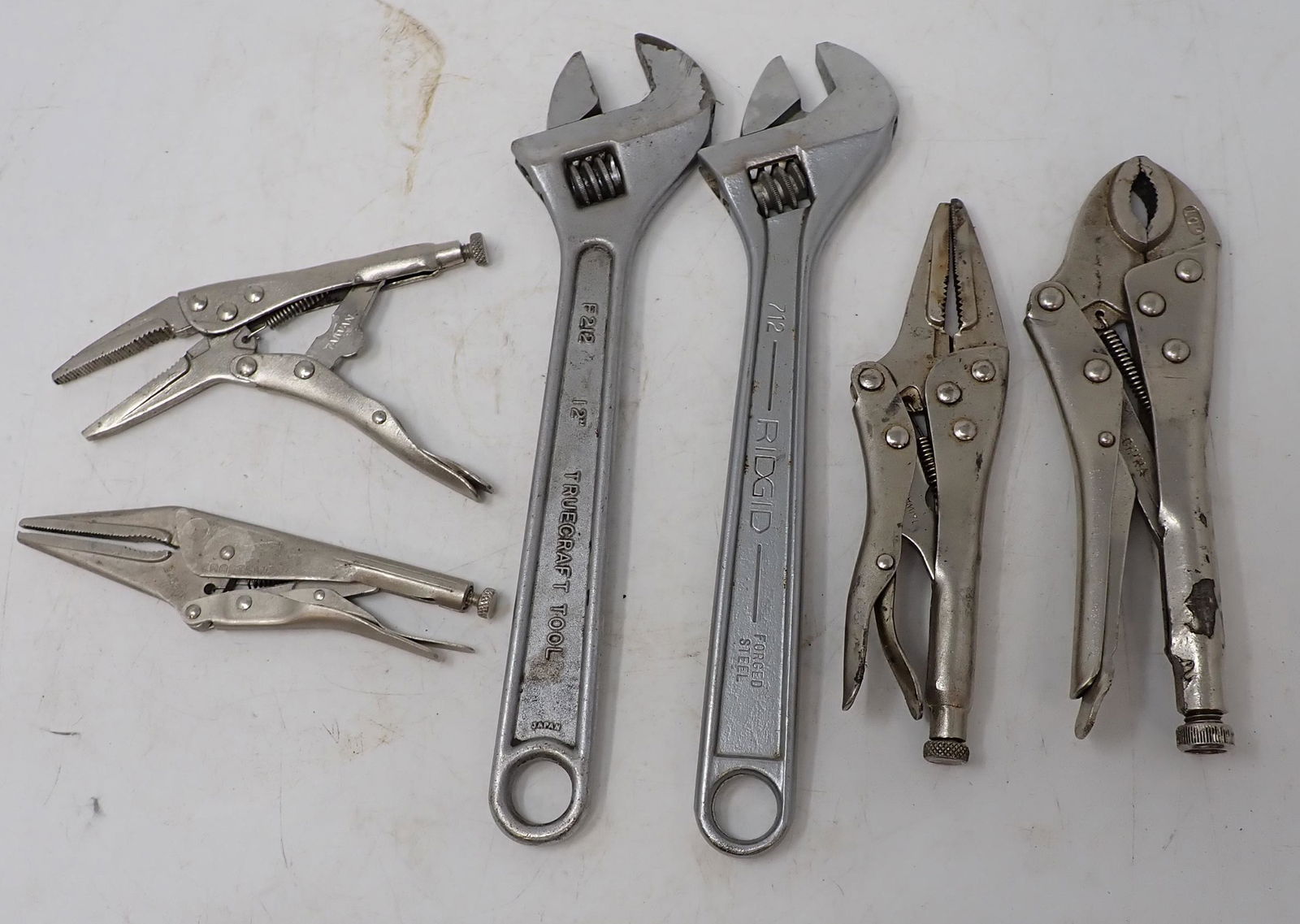 Vise Grips & Adjustable Wrenches incl Rigid (1 of 1)