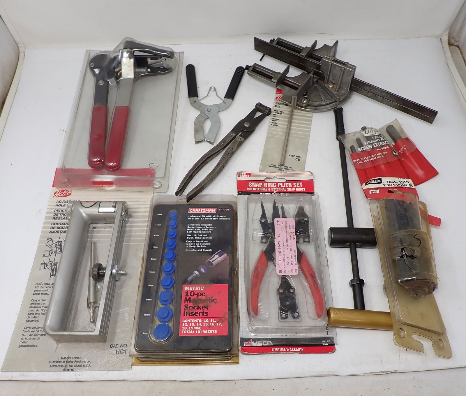 Snap Ring Pliers Adjustable Hole Cutter Misc Tools (1 of 6)