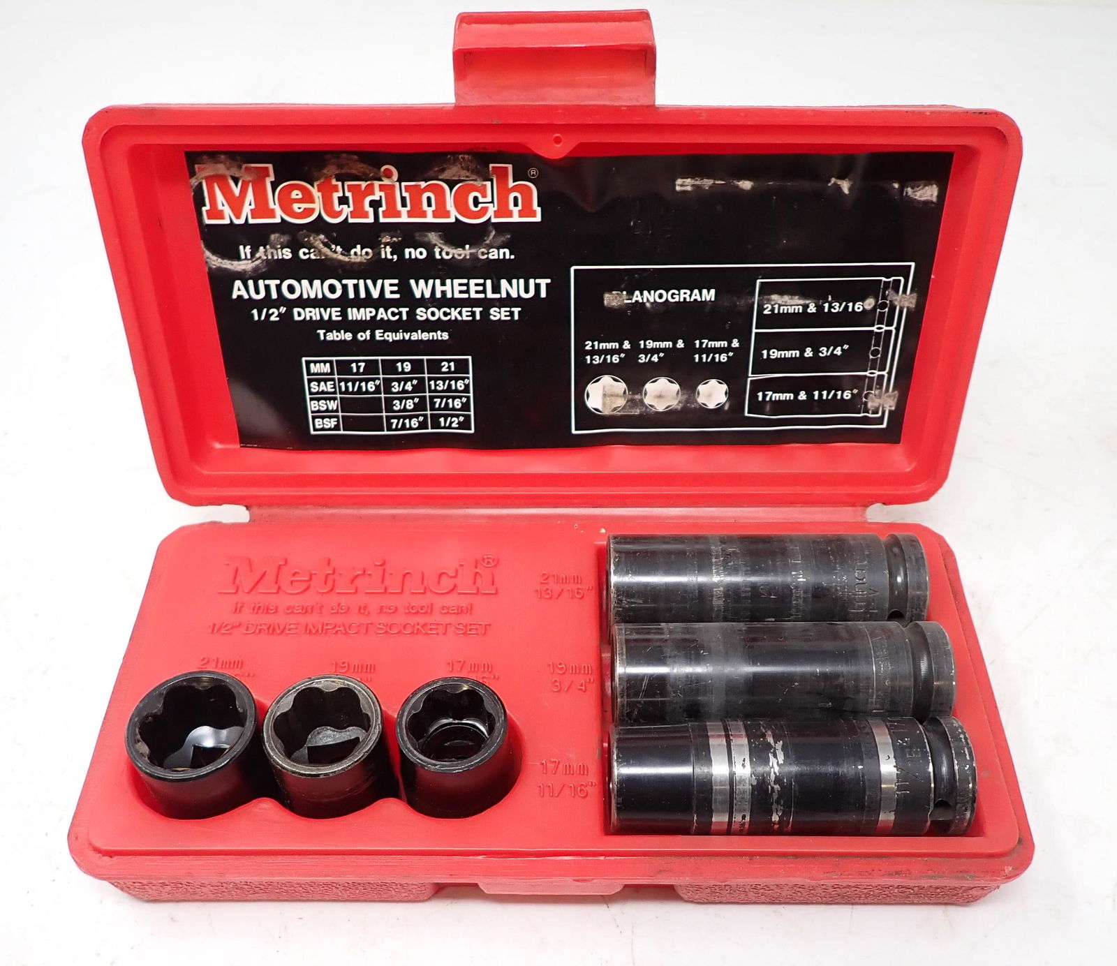 Metrinch Automotive Wheelnut Socket Set (1 of 3)