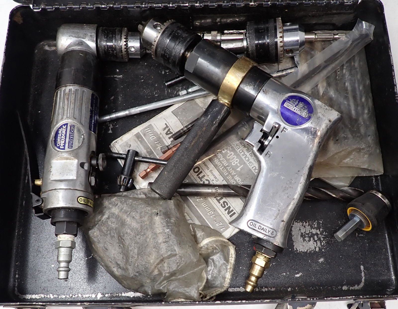 Central Pneumatic Air Drills & Bits (1 of 2)