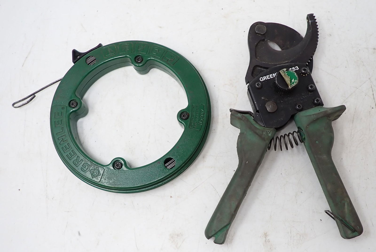 Greenlee 753 Compact Rachet Cable Cutters (1 of 2)