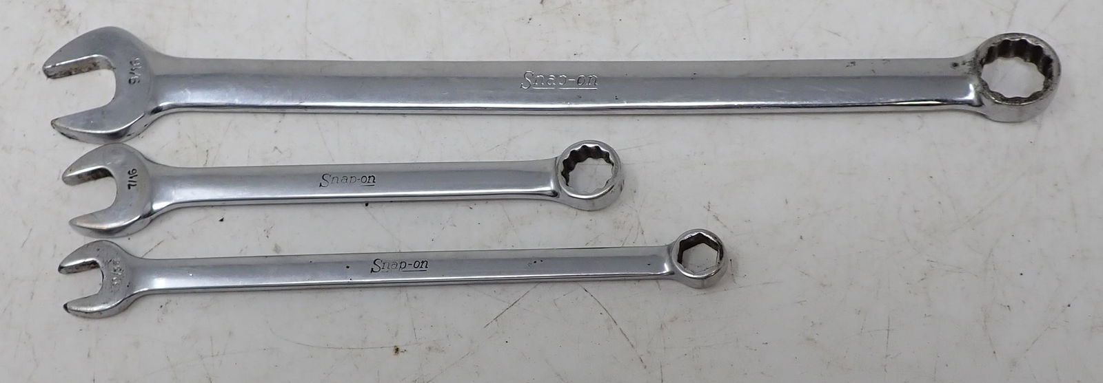 3 Snap On Combination Wrenches (1 of 2)