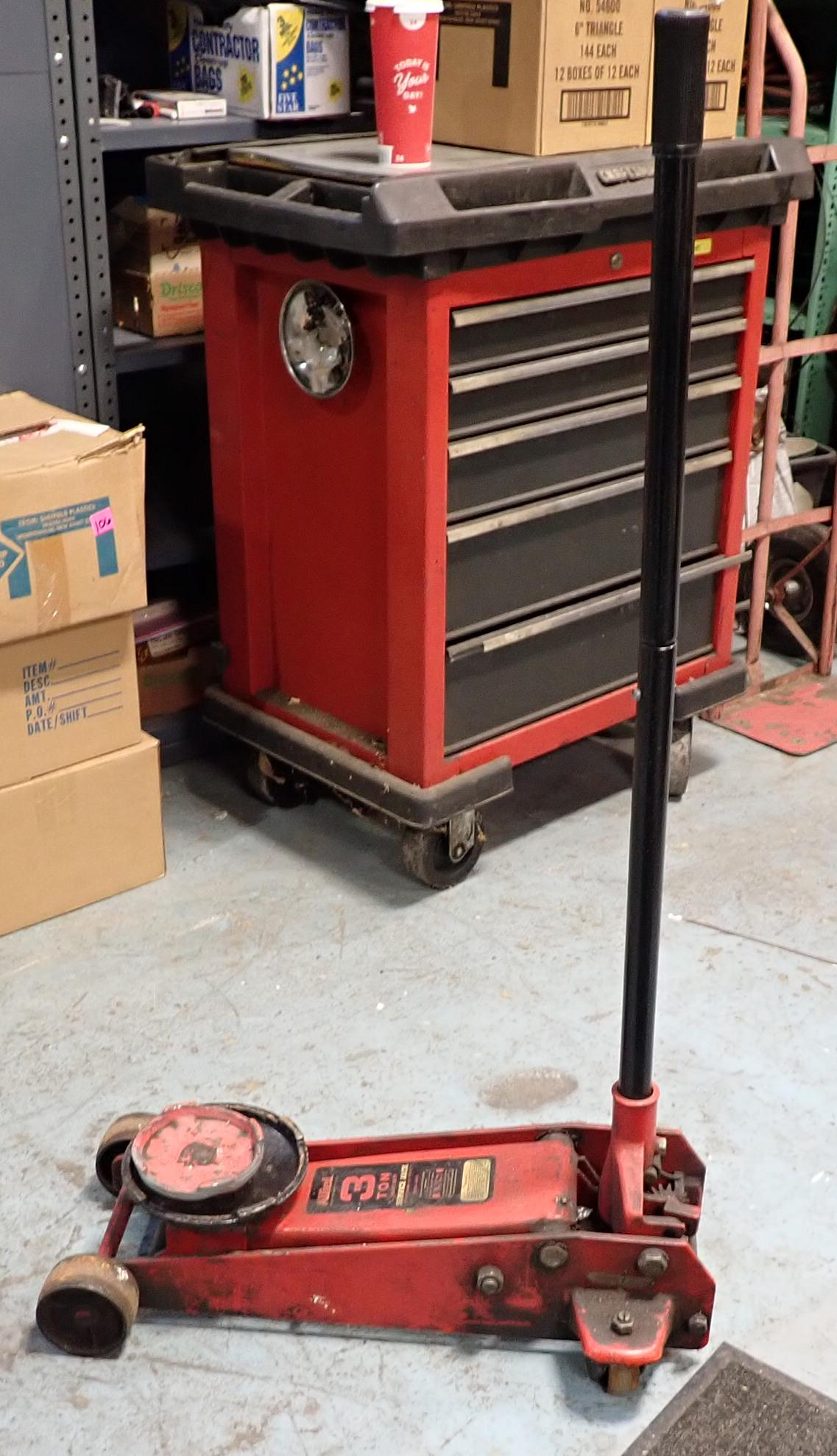 Allied 3 Ton Heavy Duty Service Floor Jack (1 of 3)