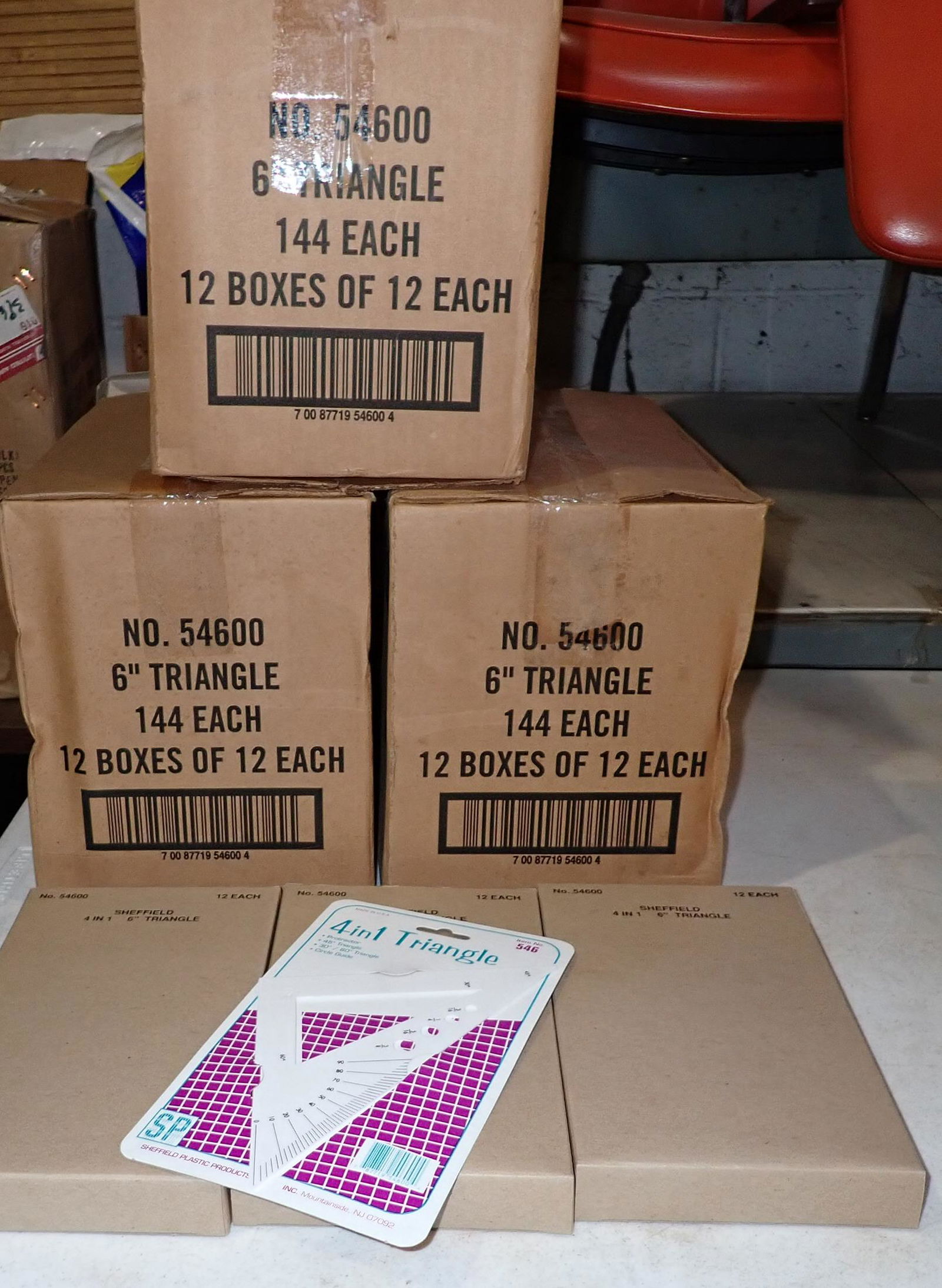 Sheffield 4 in 1 Triangles New Old Stock (1 of 2)