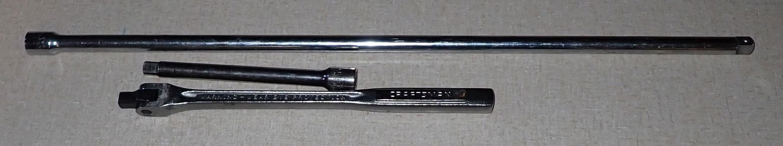 3/8" Drive Craftsman Breaker Bar & Extensions (1 of 2)