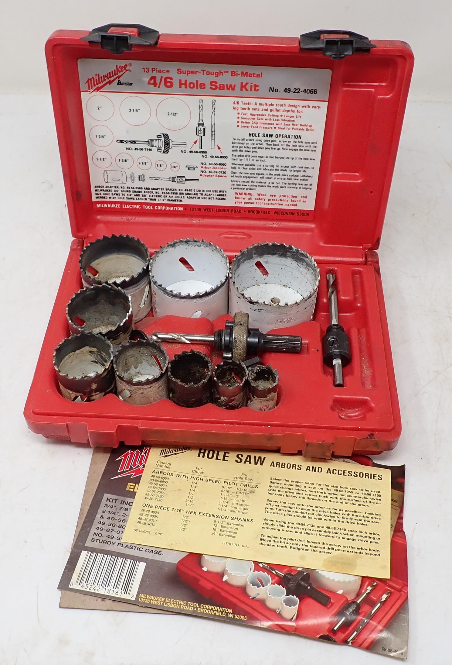 Milwaukee Hole Saw Kit (1 of 3)