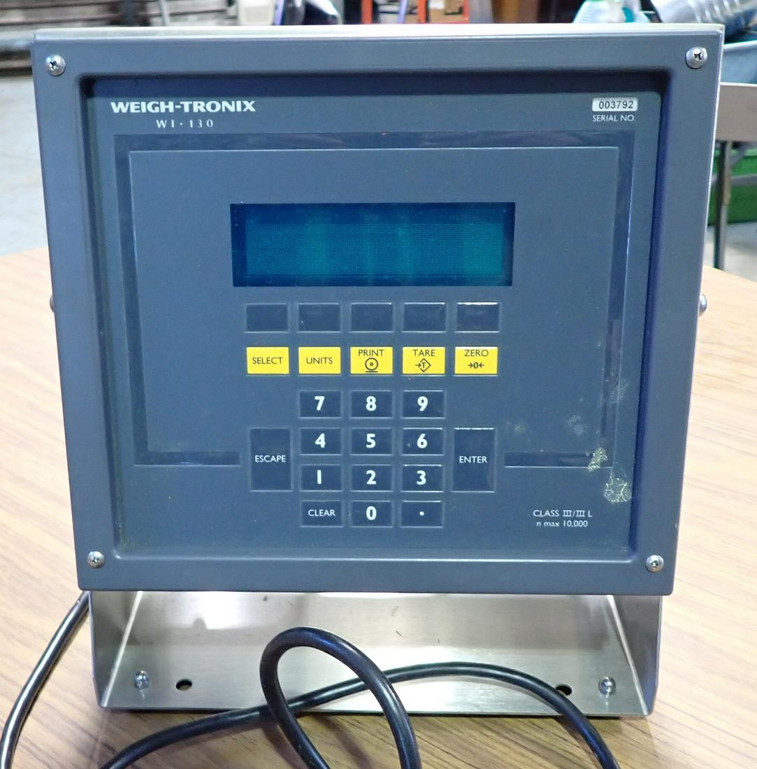 Weigh Tronix WI-130 Digital Scale Indicator (1 of 3)