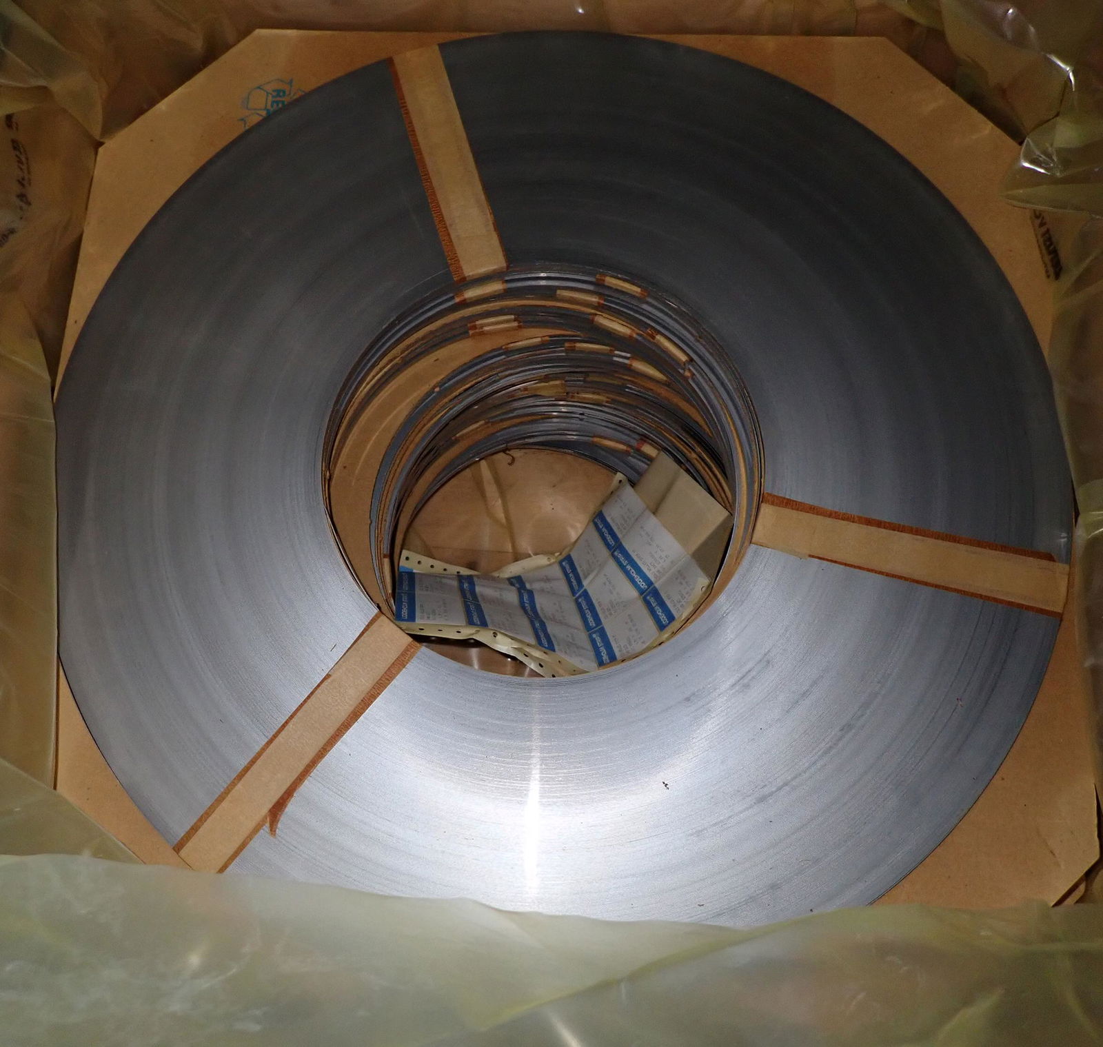 Crate Full of Udderholm Cold Rolled Strip (1 of 5)