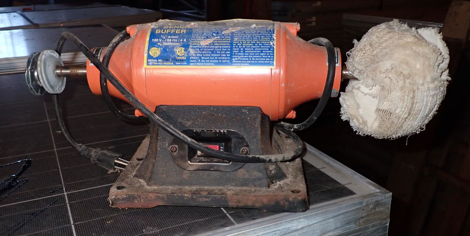 6" Bench Buffer (1 of 2)