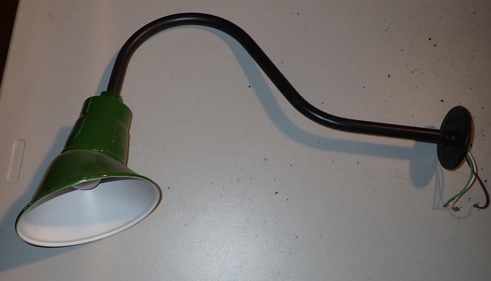 9 Light Fixtures: Apprx 8" in diameter and would stick out from wall approx 26" . NO SHIPPING