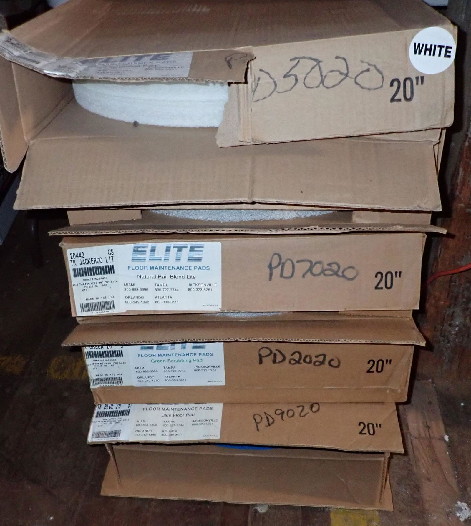 20" Floor Maintenance Scrubbing Pads (1 of 3)