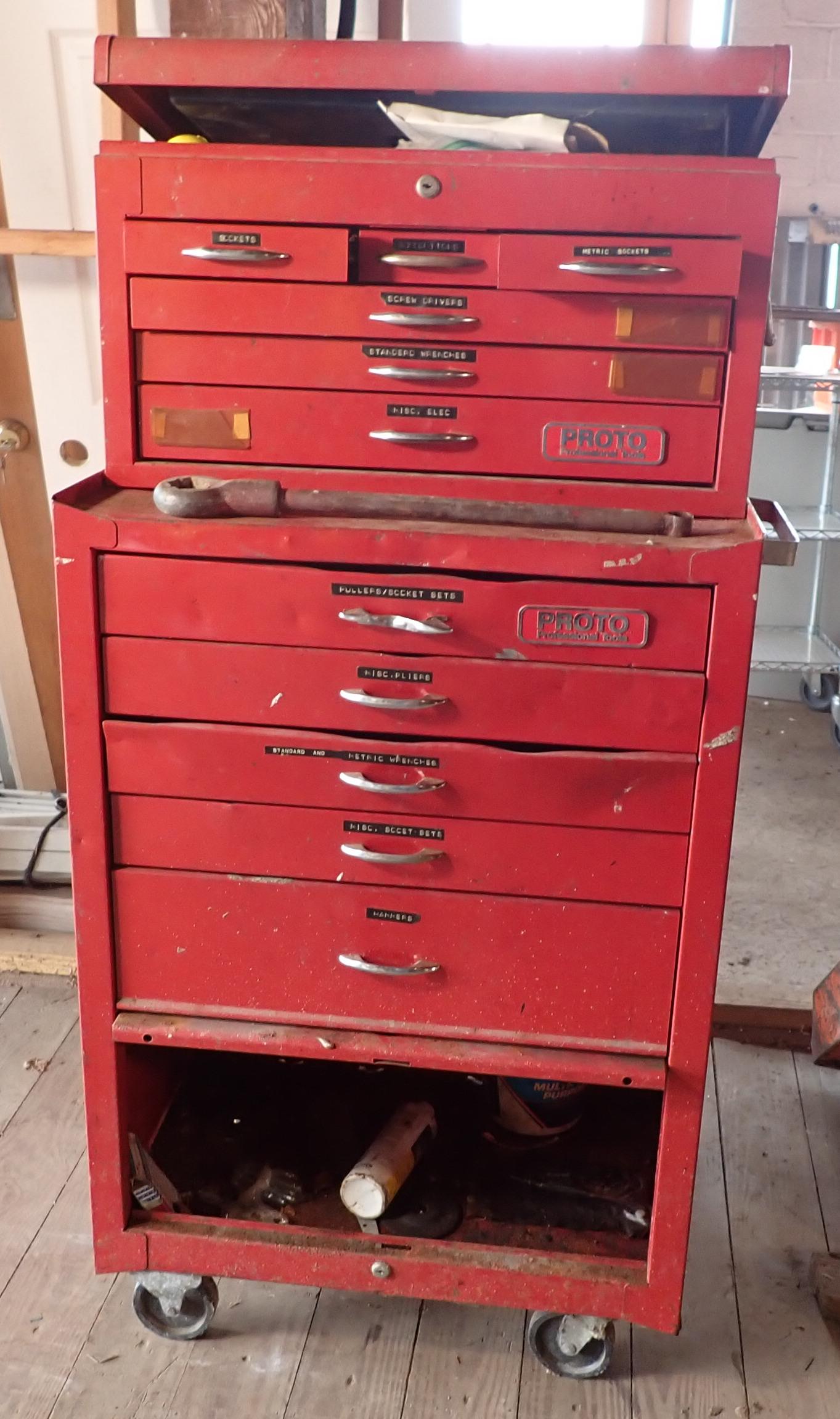 Proto Rolling Tool Chest / Box & Contents (1 of 8)