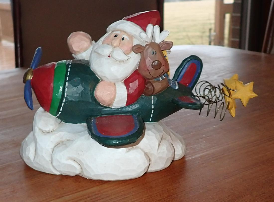 1998 Eddie Walker Santa in Airplane (0240) on Mar 20, 2022 M.J