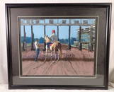 Rhoda Yanow Horse Racing Pastel