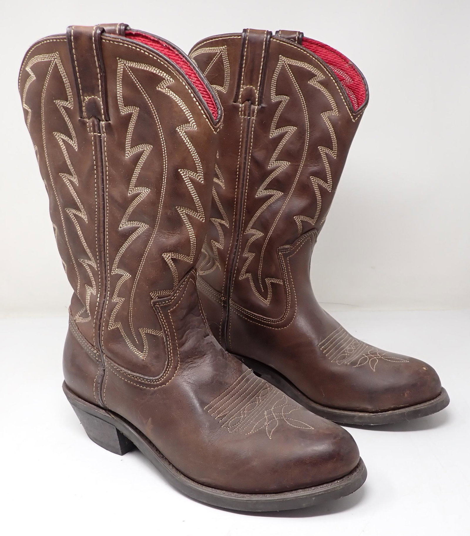 Pair of Cowboy Boots: Not sure of size.