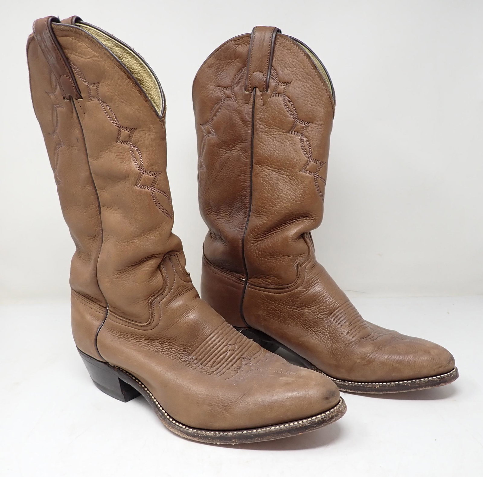Cowboy Boots: Not sure of size.