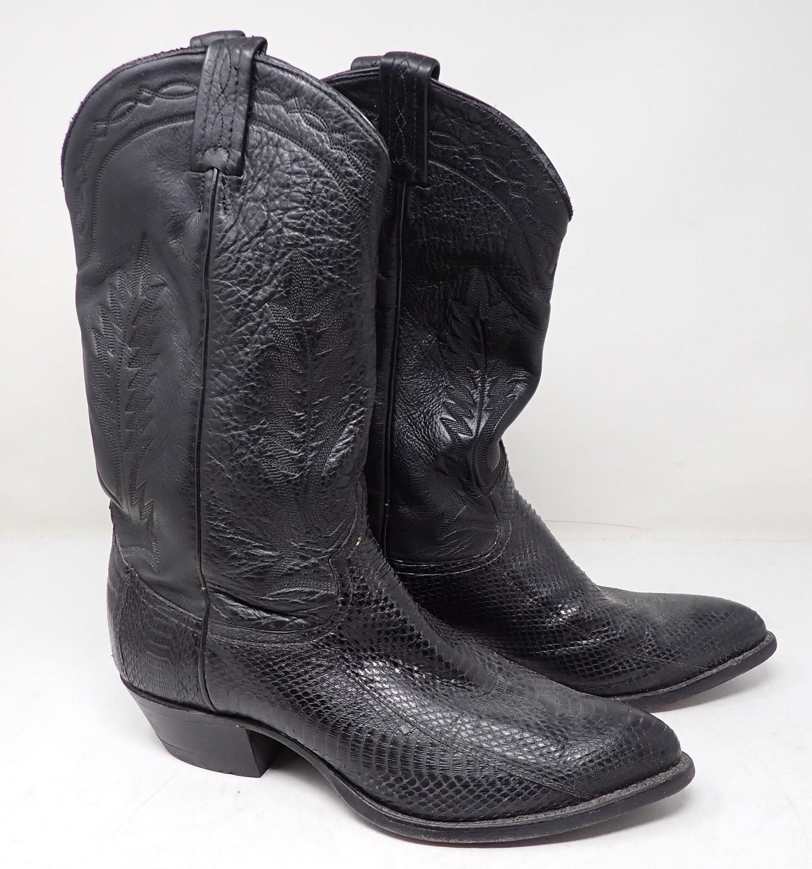 Tony Lama Cowboy Boots: Size unknown