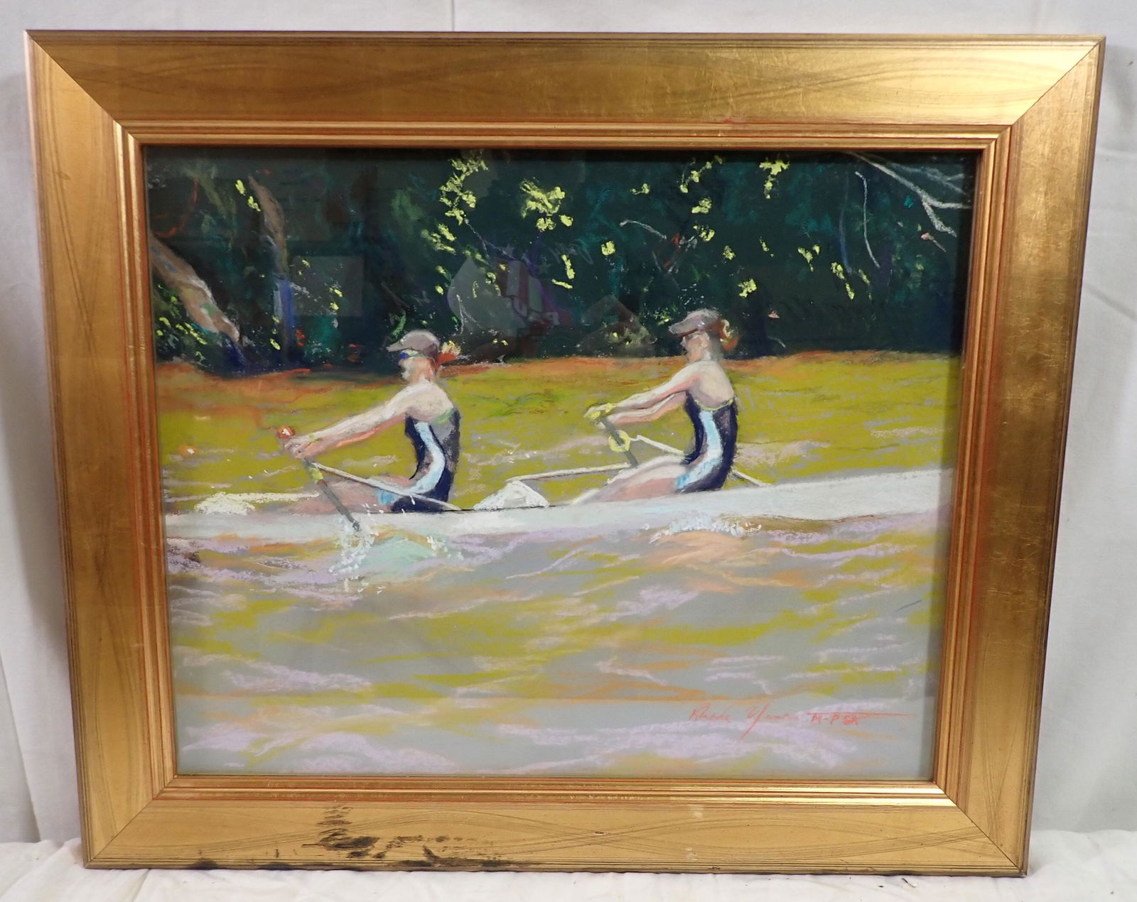 Rhoda Yanow Competition Rowing Pastel (1 of 3)
