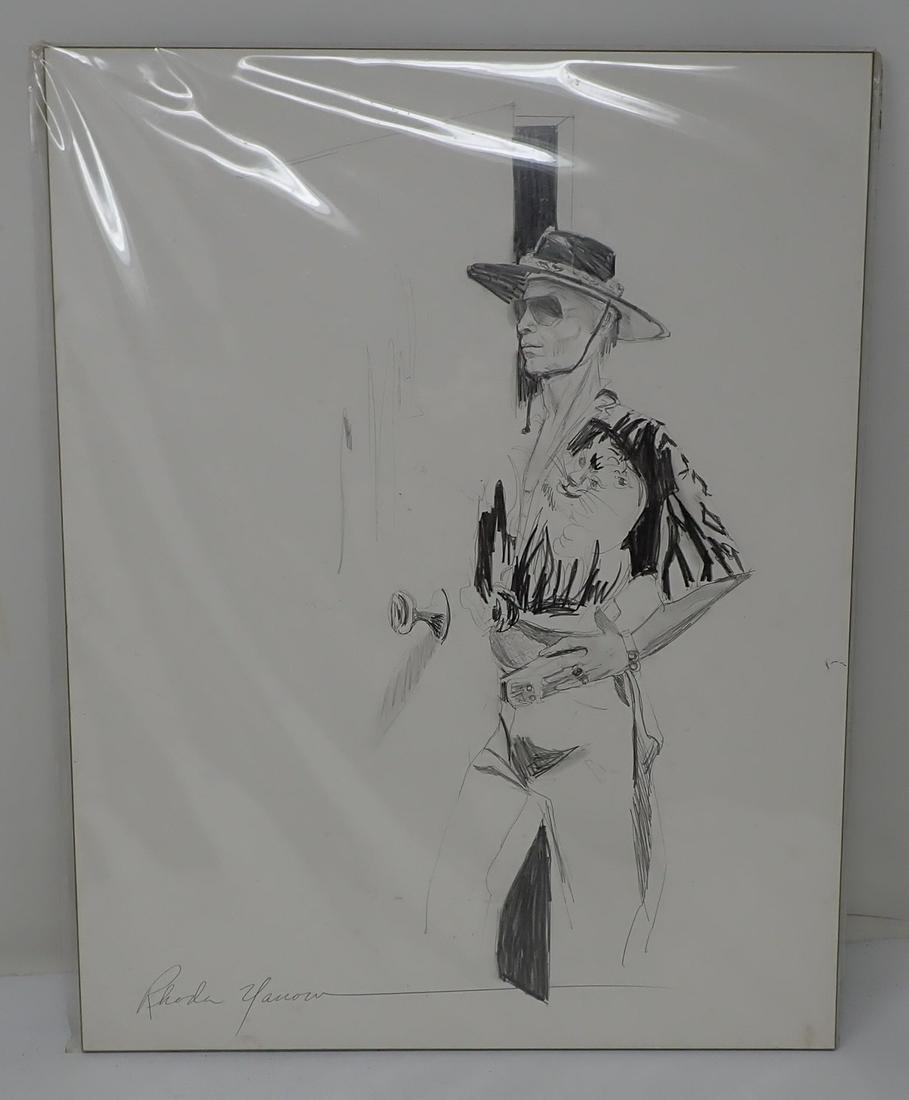 Rhoda Yanow Open Door Drawing (1 of 4)