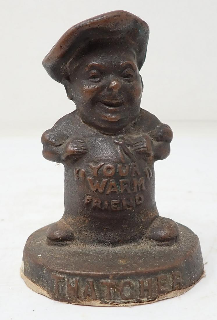 Thatcher Cast Iron Ranges Advertising Paper Weight (1 of 4)